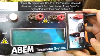 ABEM SAS4000 PROCEDURE TO OPERATE