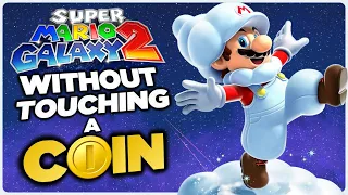 Is it possible to beat Super Mario Galaxy 2 without touching a single coin?