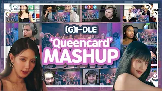 (G)I-DLE) "Queencard" Reaction Mashup