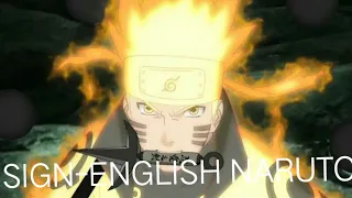 SIGN NARUTO ENGLISH VERSION X OPENING WITH LYRICS BY STUDIO YURAKI