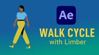 Easy Walk cycle in After Effects Using Limber