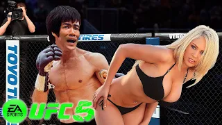 🐲 UFC5 Bruce Lee vs. Kagney Linn UFC 5 - Super Fight 🐲