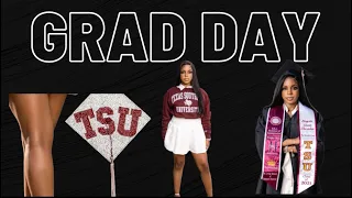 Graduation Day Vlog | Texas Southern University 😍🎓