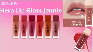 HERA Lip Gloss Jennie Picked Sensual Spicy Nude Gloss Korean Makeup Lipstick by Amorepacific