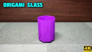 Origami Glass | Origami Cup | Origami tutorial | Paper craft