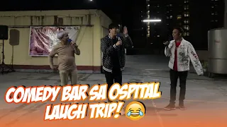 NAGPERFORM ALA COMEDY BAR PARA SA MGA FRONTLINERS (GIVEBACK TIME) | BEKS BATTALION