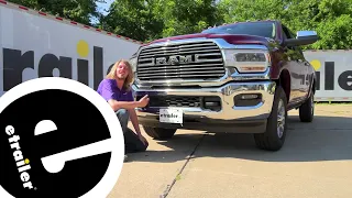 etrailer | EcoHitch Hidden Front Mount Trailer Hitch Installation - 2022 Ram 2500