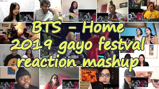[BTS] Home (2019 Gayo Festival 가요대축제) ｜reaction mashup
