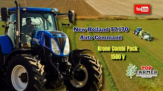 NEW HOLLAND T7.170 - Krone Combi Pack 1500 V