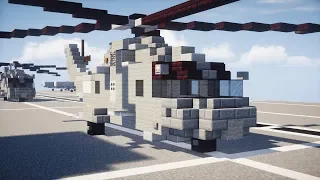 Minecraft AW101 Merlin HM2 Helicopter Tutorial