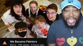 THE SORRY BOYS BECAME PAINTERS! | JOEY SINGS REACTS