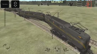 Train and rail yard Simulator - Drifts with new locomotives GG1 / Drifturi cu noile locomotive GG1