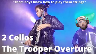 2CELLOS - "The Trooper" | First Time Hearing