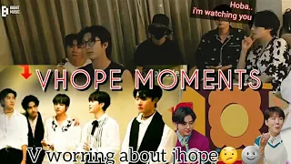 VHOPE moments..♥❤#love #worry #jealousy moments#vhope #v #jhope #jhope #ff