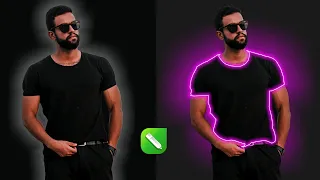 How to make glowing lines on portrait image CorelDraw 2021