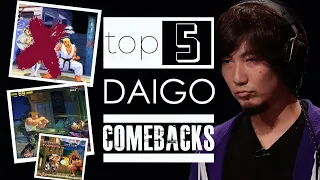 INSANE COMEBACKS - Top 5 Daigo Umehara' comebacks - not counting the EVO Moment #37