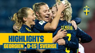 15-0 i STORSEGERN mot Georgien! 🤯