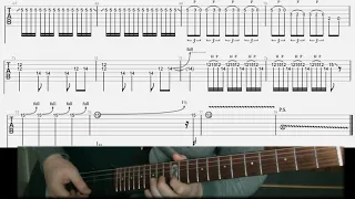 Metallica Hardwired guitar solo cover and lesson