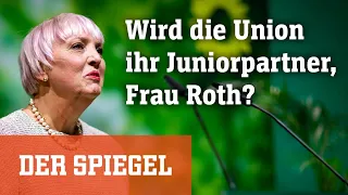 Claudia Roth im »Spitzengespräch«: Wird die Union Ihr Juniorpartner, Frau Roth?
