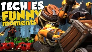 DotA 2 - Techies Funny Moments + Monthly Giveaway