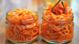 Eat carrots like this instead of frying them. It's so delicious!