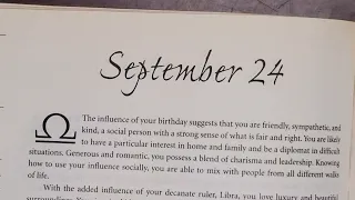 September 24th birthday! Astrology / Numerology Reading for the sun sign of Libra, Air sign