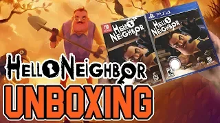 Hello Neighbor (Switch/PS4) Unboxing!!