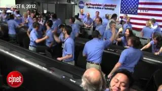 NASA celebrates Curiosity's touchdown on Mars - CNET News