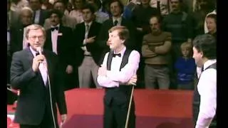 Joe Johnson vs Steve Davis 1986 Post-match Interviews