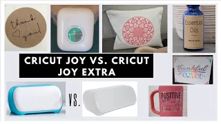 Cricut Joy vs. Cricut Joy Xtra * Which One is Right For You? * (are they worth it?)