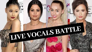 Ariana vs. Miley vs. Demi vs. Selena