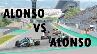 Alonso VS Alonso VS Alonso | Car comparison | F1, Le Mans, Indy...