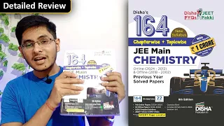 Disha 164 JEE Main 2002 2024 PYQ REVIEW 😕 Best PYQ book for JEE Main 2025