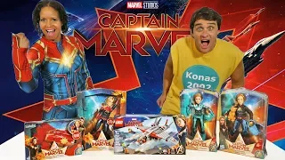 Captain Marvel Toy Challenge  ! || Toy Review || Konas2002