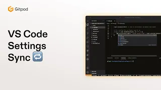 VS Code Settings Sync 🔁
