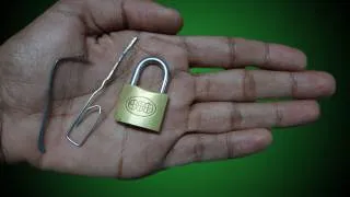 Picking a lock in under 10 seconds!