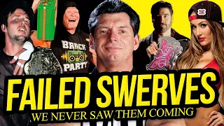 NEVER SAW IT COMING | Wrestlings Biggest Failed Swerves