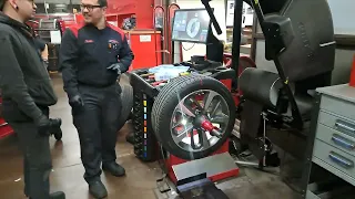Diagnosing and repairing a tire pull, alignment won't fix this one.