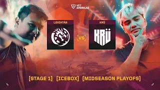 Leviatán vs KRÜ Visa - VCT Americas Mid-Season Playoffs - Day 3 - Map 2