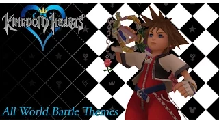 Kingdom Hearts 1.5 OST All World Battle Themes