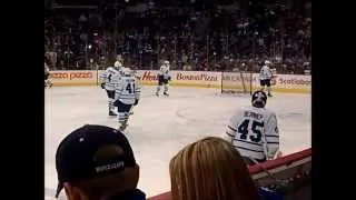 Winnipeg Jets vs Toronto Maple Leafs Pre-game Warm ups MTS Centre