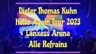 Dieter Thomas Kuhn - Hello Again Tour 2023 - Lanxess Arena Köln