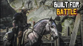 RDR2 - How To Get The Dapple Dark Gray Hungarian Halfbred for Free | Brave Large War Horse