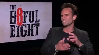 Walton Goggins dishes 'The Hateful Eight' and playing Sheriff Chris Mannix