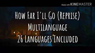 Moana: How Far I'll Go (Reprise) - Multilanguage