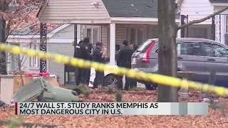 Concerns grow after Memphis ranked most dangerous city