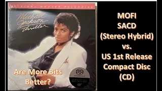 SACD of Michael Jackson Thriller 40th Anniversary - Review of MOFI SACD vs. US 1st issue CD (Ep. 66)