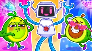 🤩 Robot Dance Cha-Cha-Cha 🤖💃|| Best Kids Cartoon by Pit & Penny Stories 🥑💖