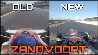 Old vs New Zandvoort