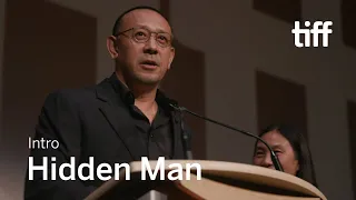 HIDDEN MAN Cast and Crew Intro | TIFF 2018